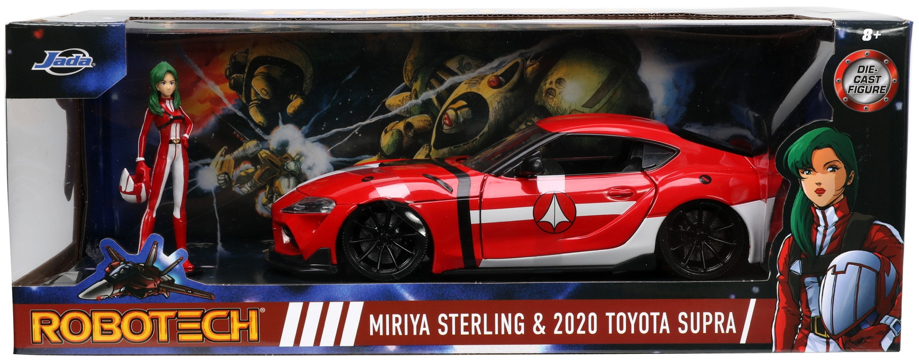 Set Masinuta Cu Figurina - Mirya Sterling Si Toyota Supra | Jada Toys