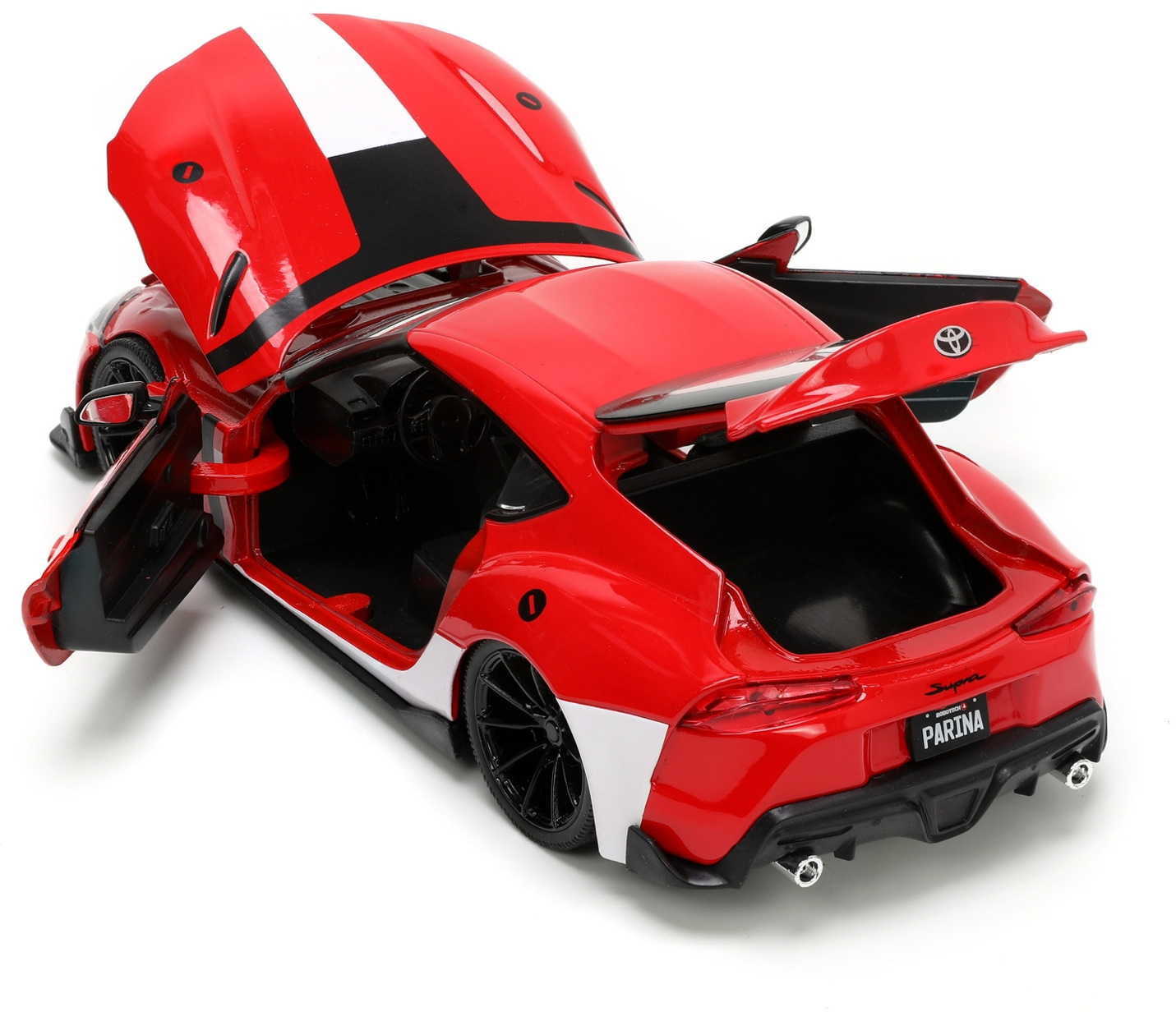 Set Masinuta Cu Figurina - Mirya Sterling Si Toyota Supra | Jada Toys