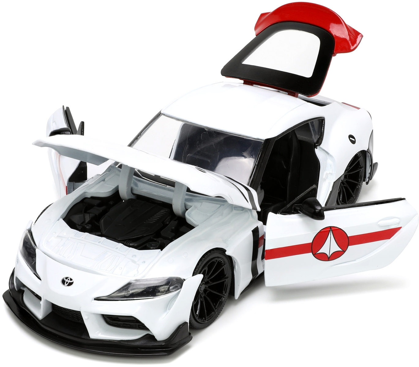 Set masinuta cu figurina - Rick Hunter si Toyota Supra | Jada Toys - 2 | YEO