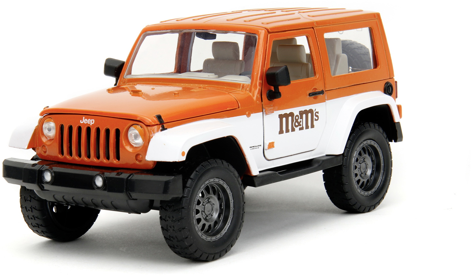 Set masinuta cu figurina - Jeep Wrangler si Orange | Jada Toys - 1 | YEO