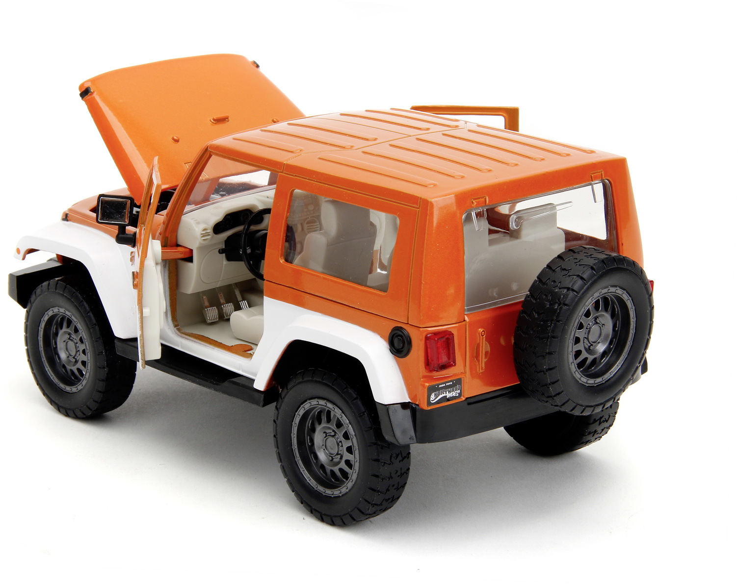 Set masinuta cu figurina - Jeep Wrangler si Orange | Jada Toys - 2 | YEO