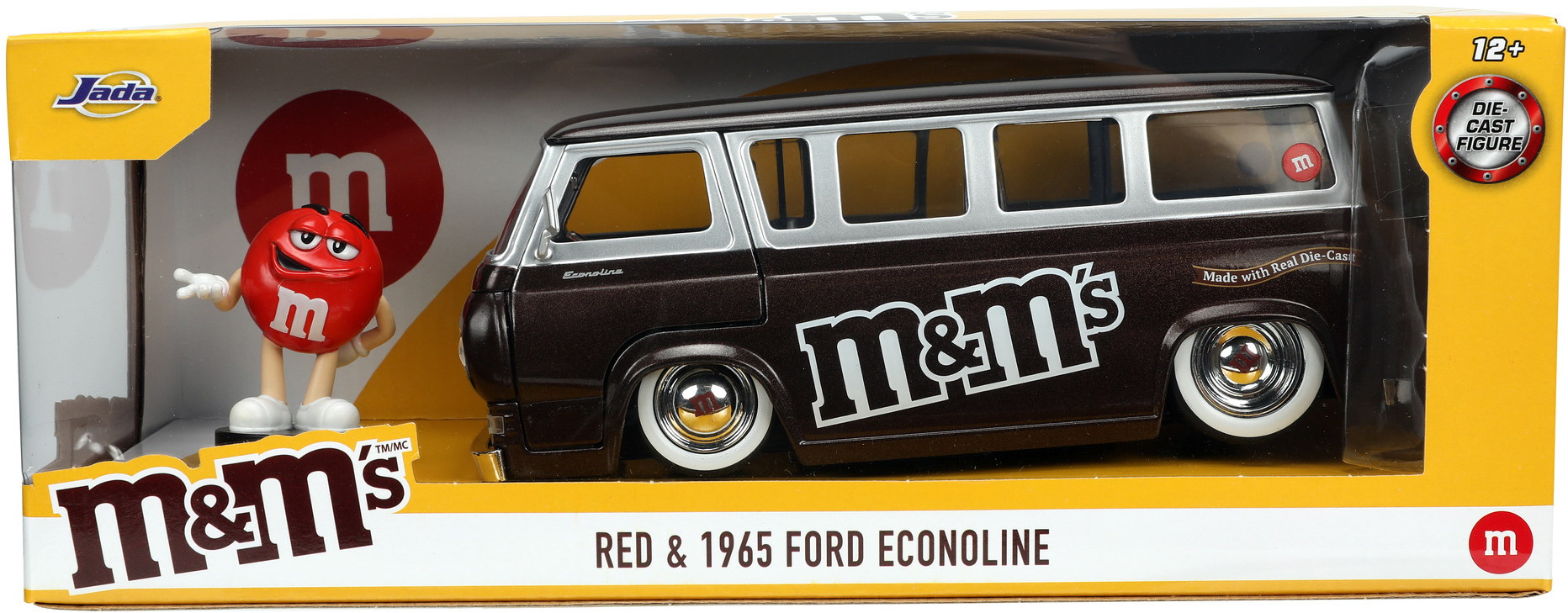 Set Masinuta Cu Figurina - Ford Ecoline Si Red | Jada Toys