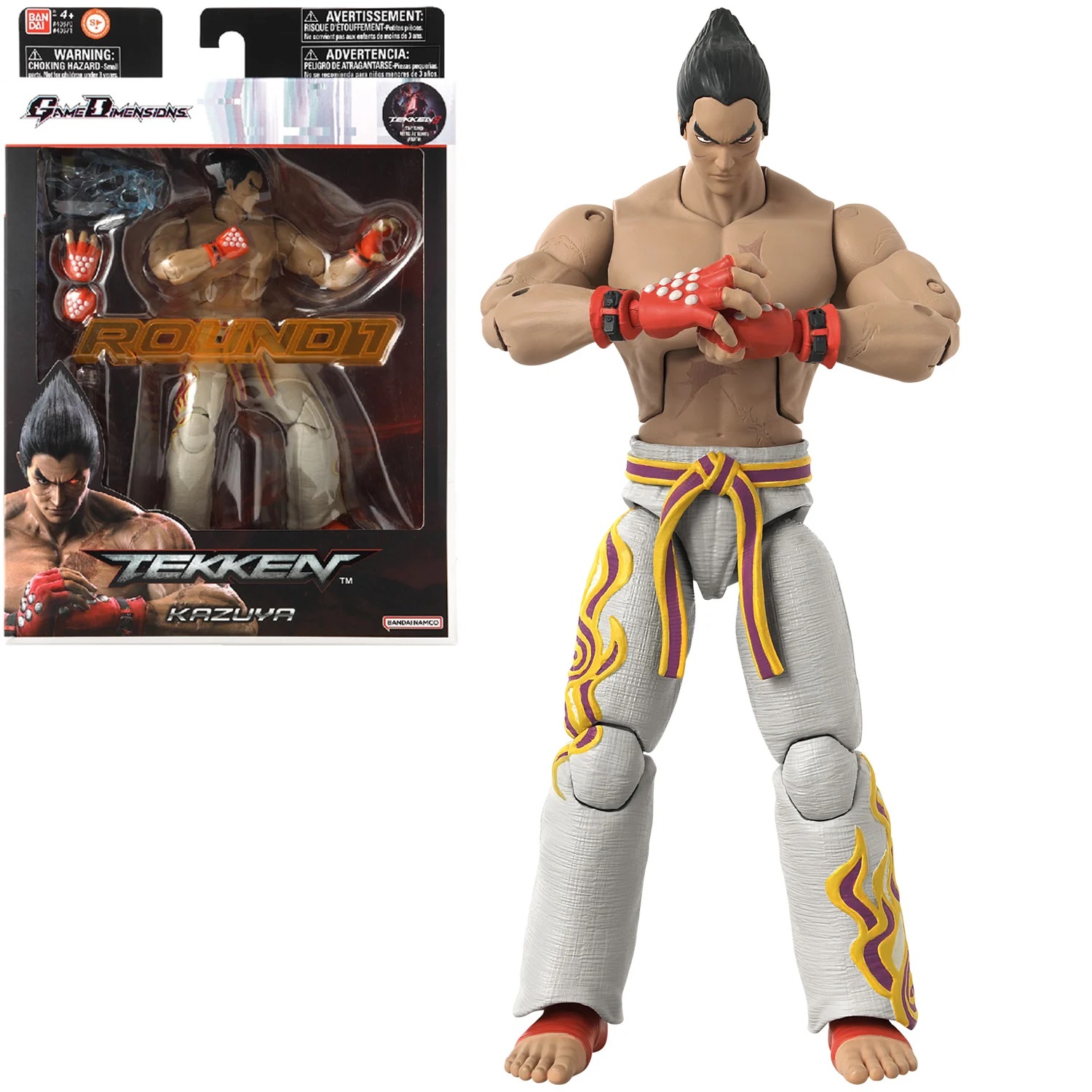 Figurina - Tekken - Kazuya Mishima | Bandai - 3 | YEO