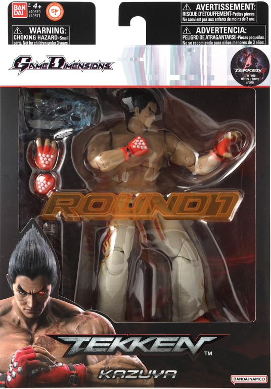 Figurina - Tekken - Kazuya Mishima | Bandai - 4 | YEO