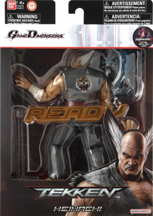 Figurina - Tekken - Heihachi Mishima | Bandai - 4 | YEO