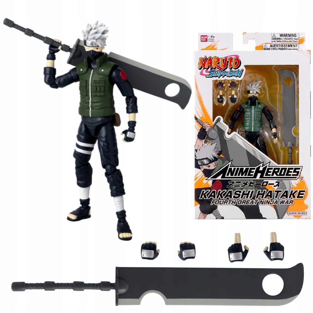 Figurina - Kakashi Hatake Fourth Great Ninja War | Bandai - 3 | YEO