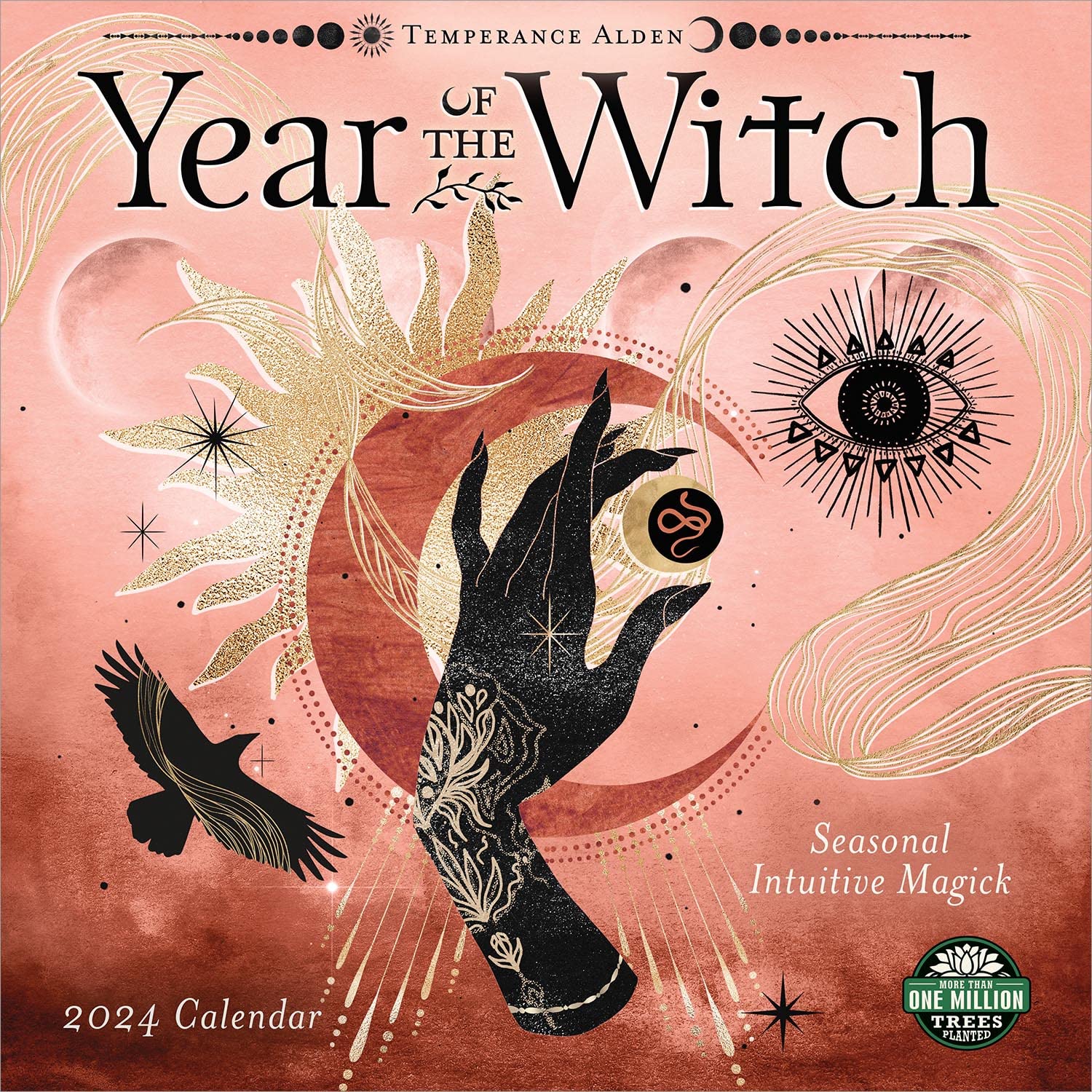 Year of the Witch 2024 Wall Calendar | Amber Lotus Publishing