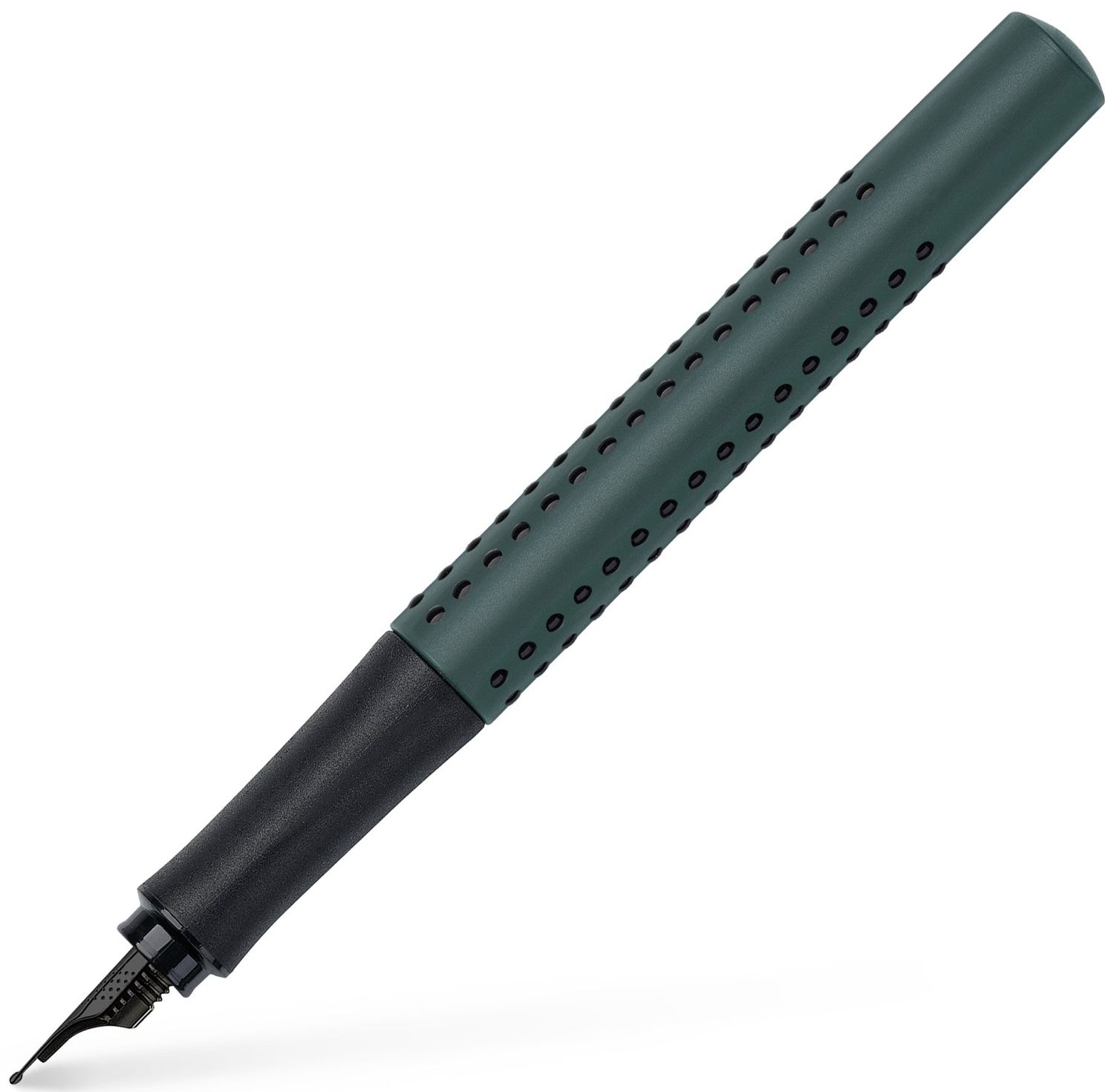 Stilou - Grip 2011 - Penita M, verde inchis | Faber-Castell