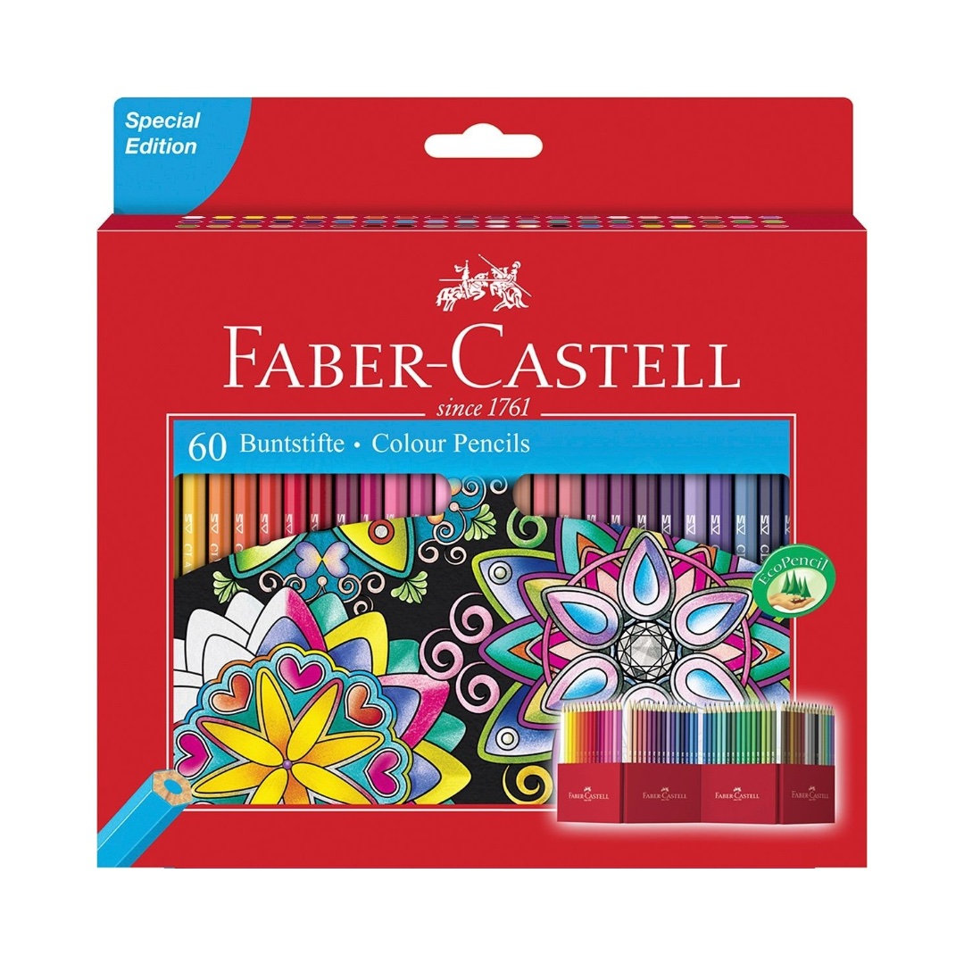 Set 60 creioane colorate - Special Edition | Faber-Castell - 2 | YEO