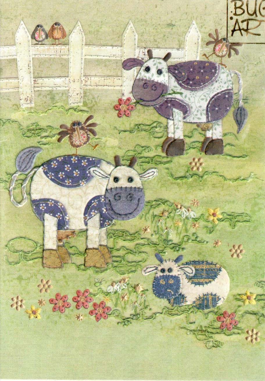 Felicitare - Cow Meadow | Bug Art