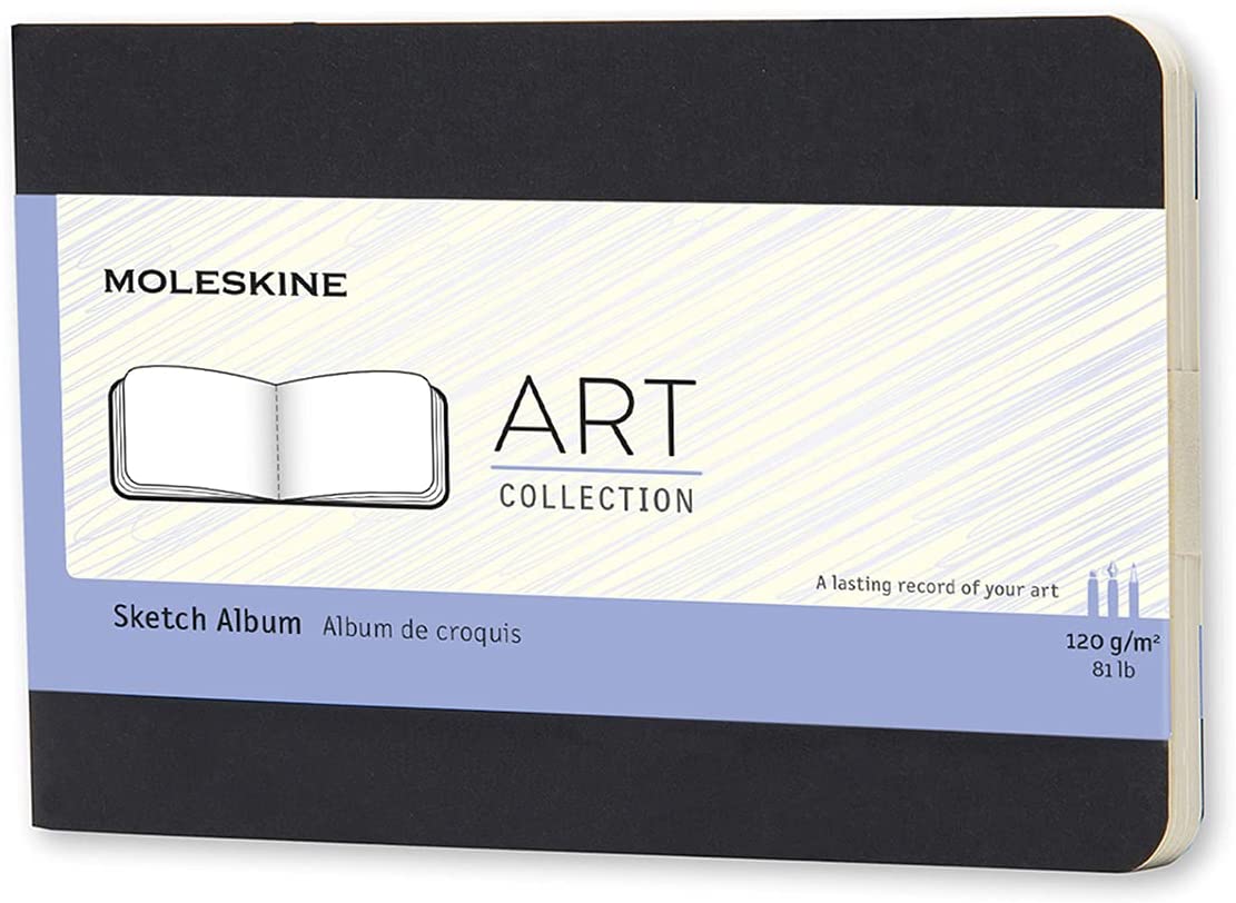 Album schite - Moleskine Art - Pocket, Plain - Black | Moleskine