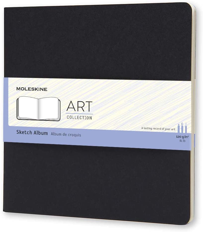 Carnet pentru schite - Moleskine Squared Art Plus Cahier Sketch Album | Moleskine