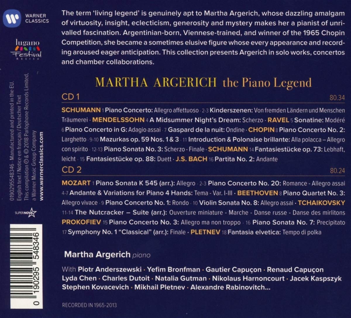 Martha Argerich: The Piano Legend | Martha Argerich - 1 | YEO