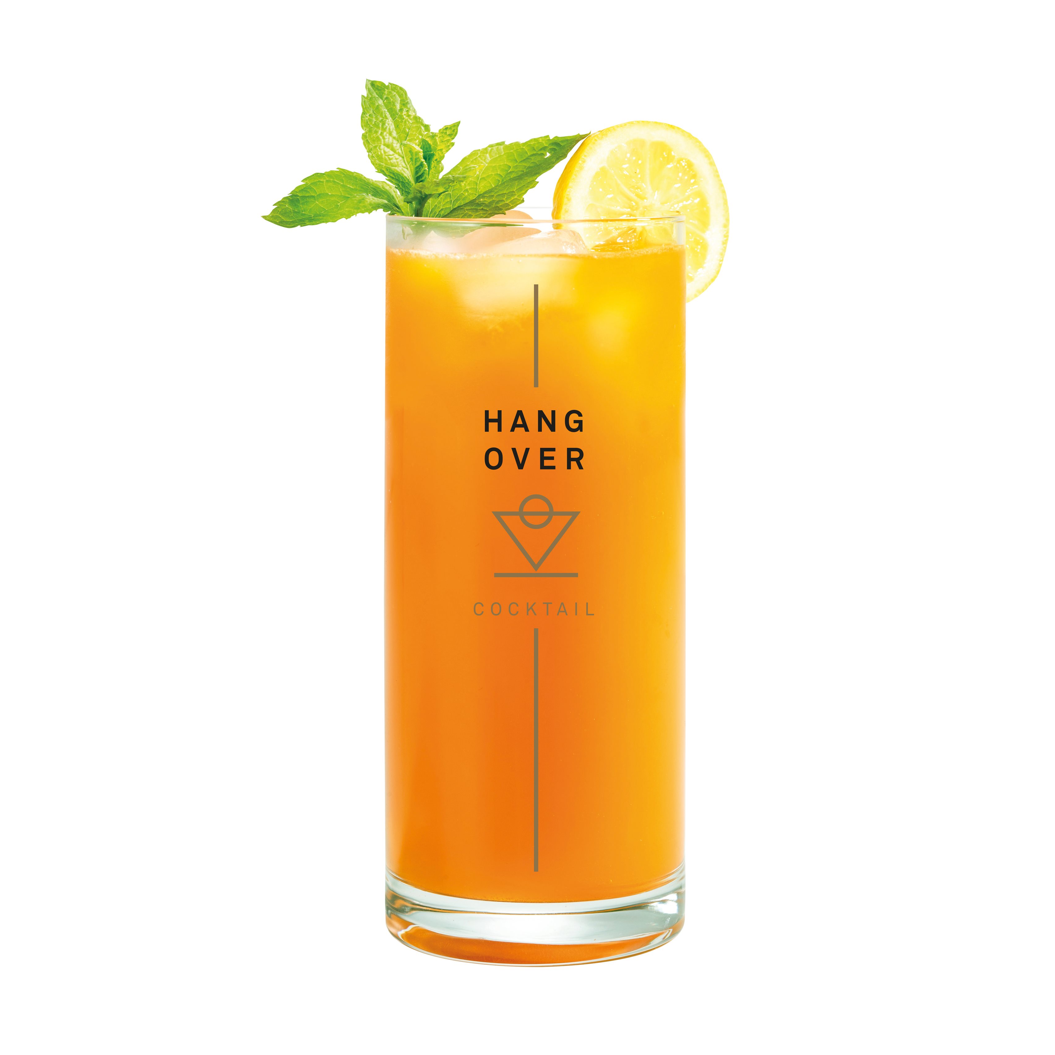 Pahar Cocktail - Hangover Printed On the Glass, 300 ml | Donkey - 2 | YEO