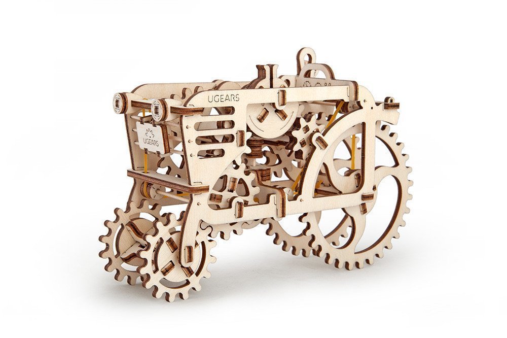 Puzzle 3D - Tractor Mechanical | Ugears - 8