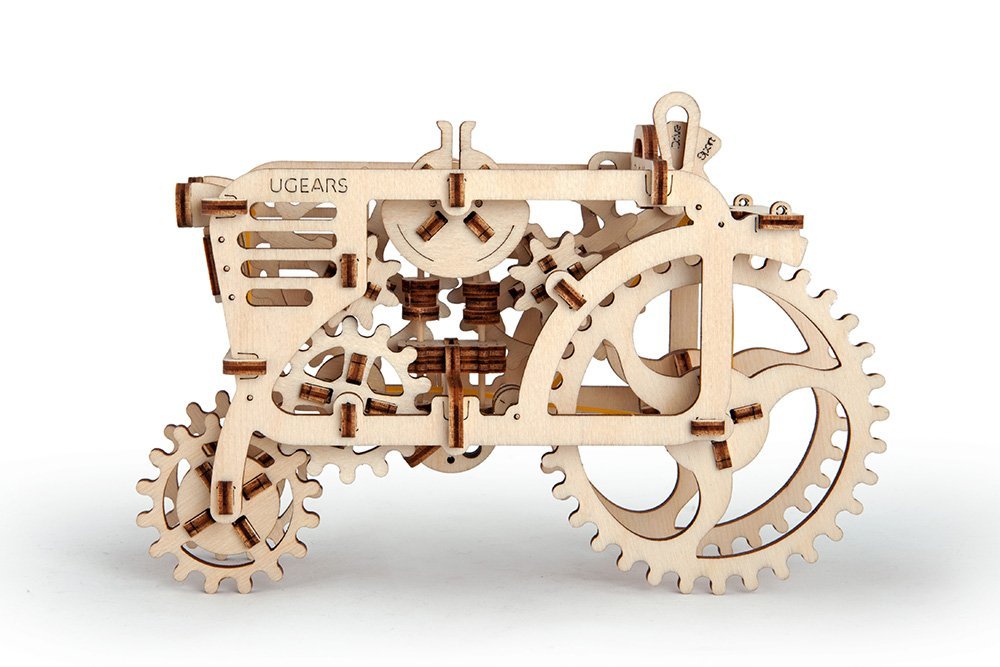 Puzzle 3D - Tractor Mechanical | Ugears - 7