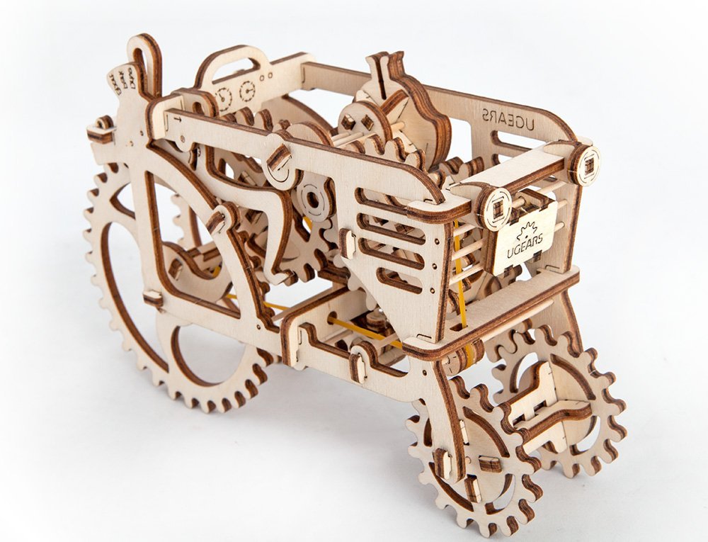 Puzzle 3D - Tractor Mechanical | Ugears - 4