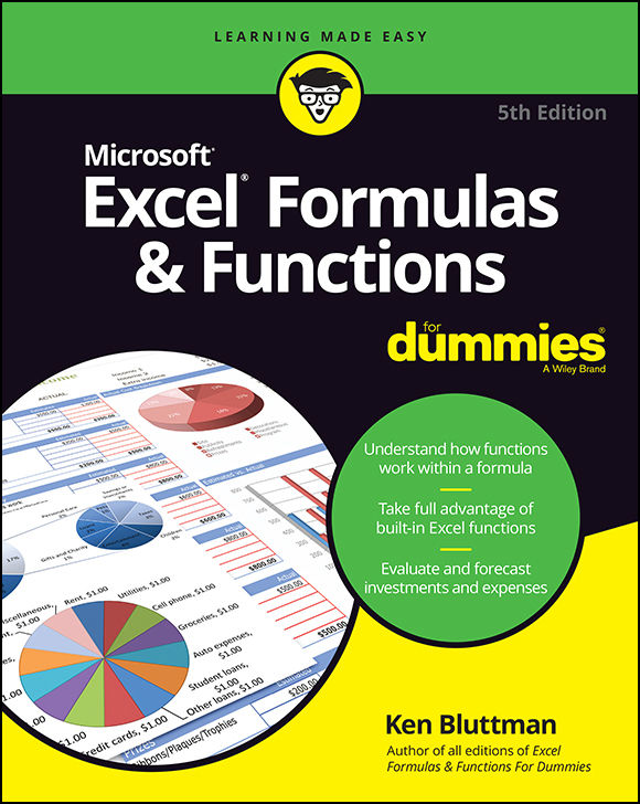 Excel Formulas & Functions For Dummies | Ken Bluttman