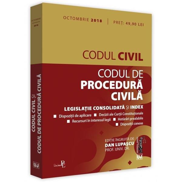 Codul civil - Codul de procedura civila | Dan Lupascu