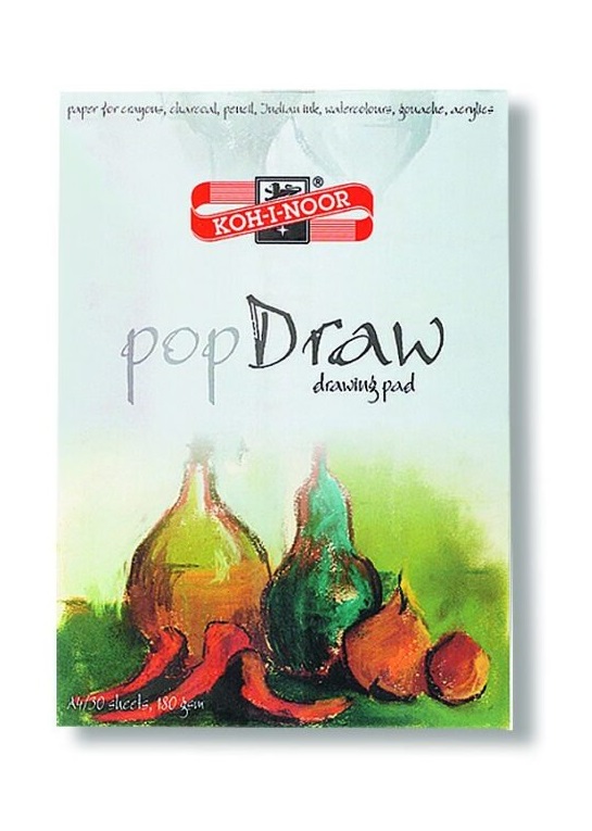 Bloc pentru schite - Pop Draw A4 | Koh-I-Noor