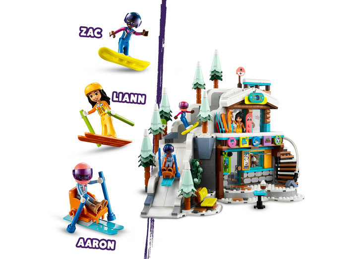 LEGO Friends - Partie de schi si cafenea [41756] | LEGO - 3 | YEO