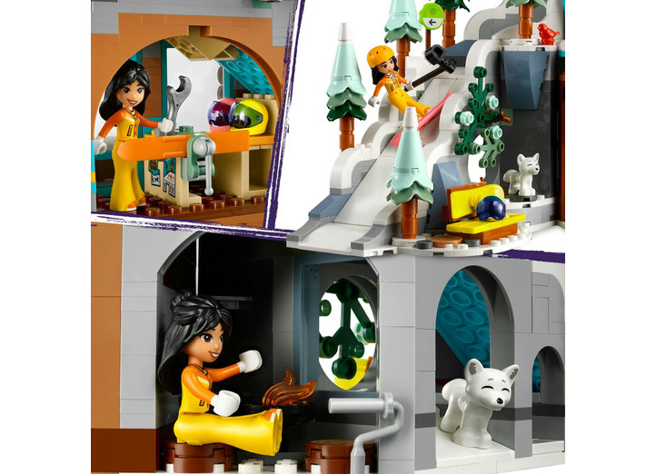 LEGO Friends - Partie de schi si cafenea [41756] | LEGO - 4 | YEO