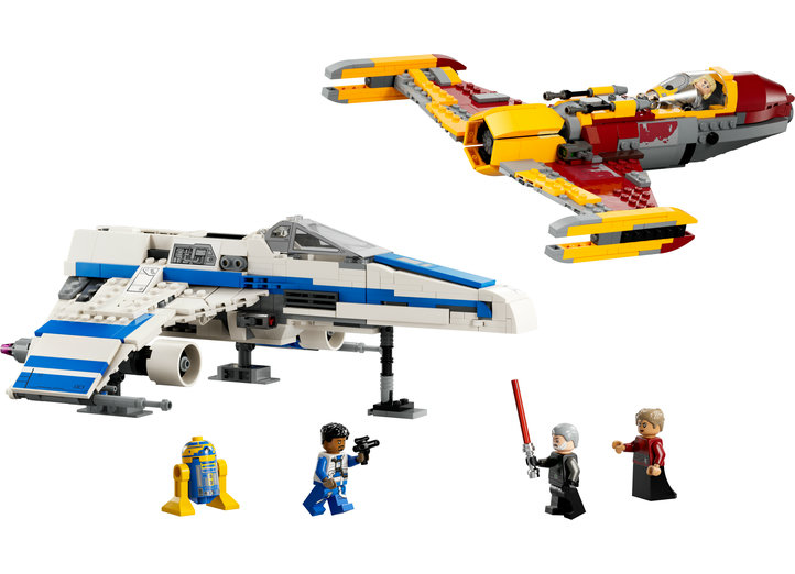 LEGO Star Wars - E-Wing al Noii Republici vs Starfighter-ul lui Shin Hati [75364] | LEGO - 2 | YEO