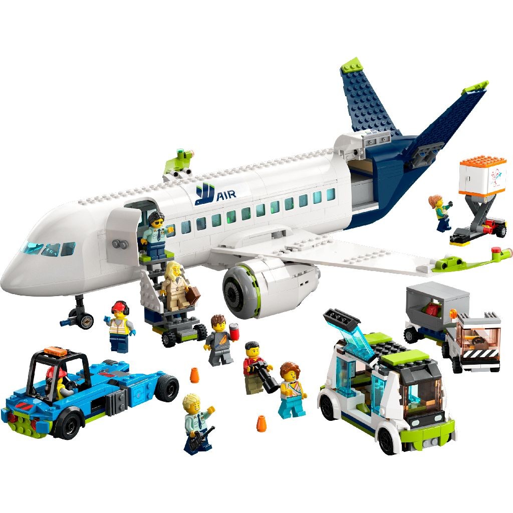 LEGO CITY - Avion de pasageri [60367] | LEGO