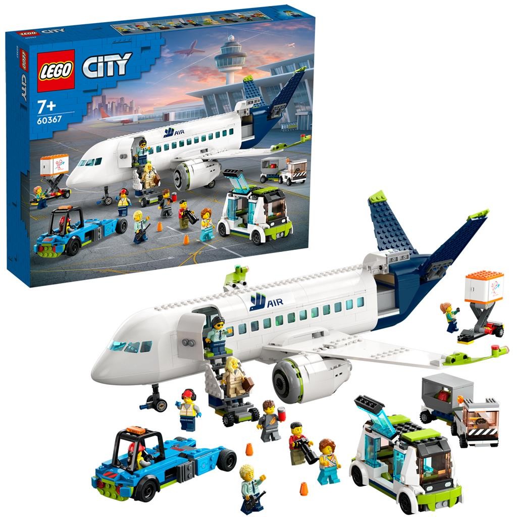 LEGO CITY - Avion de pasageri [60367] | LEGO - 1 | YEO