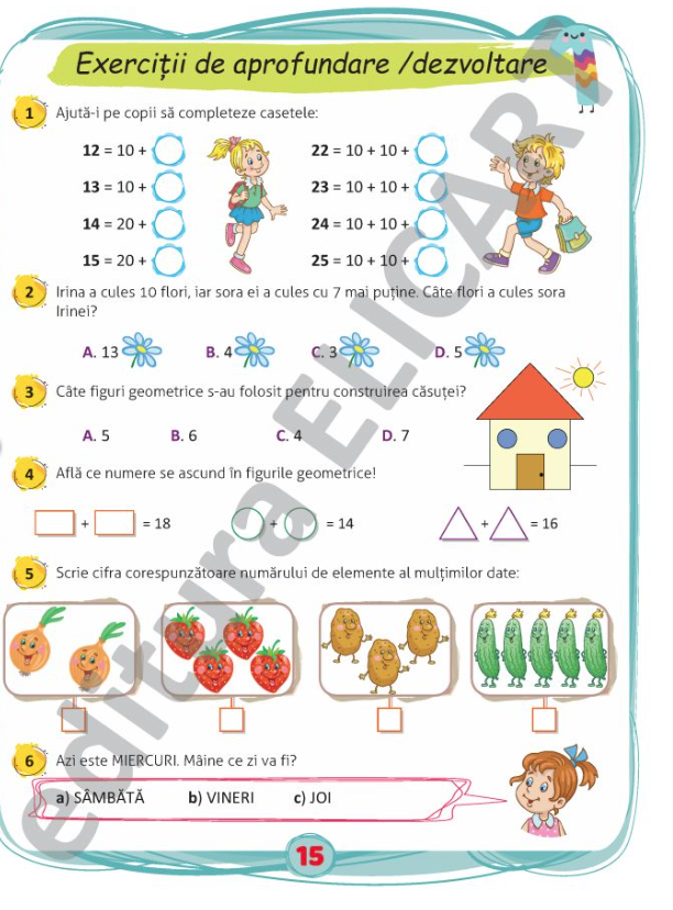 Evaluari initiale - Clasa I - Comunicare in limba romana. Matematica si explorarea mediului | - 1 | YEO