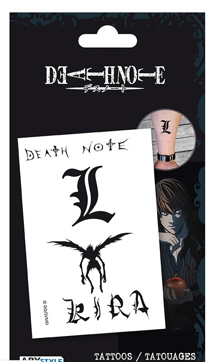 Tatuaje temporare - Death Note | AbyStyle - 1 | YEO