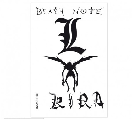 Tatuaje temporare - Death Note | AbyStyle