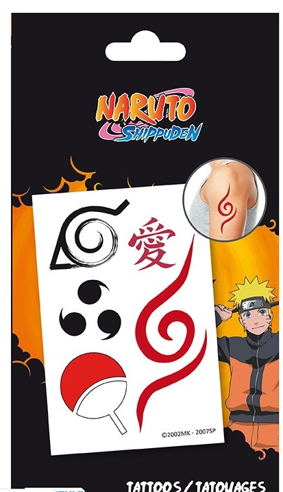 Tatuaje temporare - Naruto Shippunden | AbyStyle - 1 | YEO