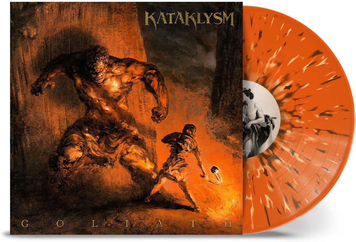 Goliath (Orange with Black White Splatter Vinyl) | Kataklysm
