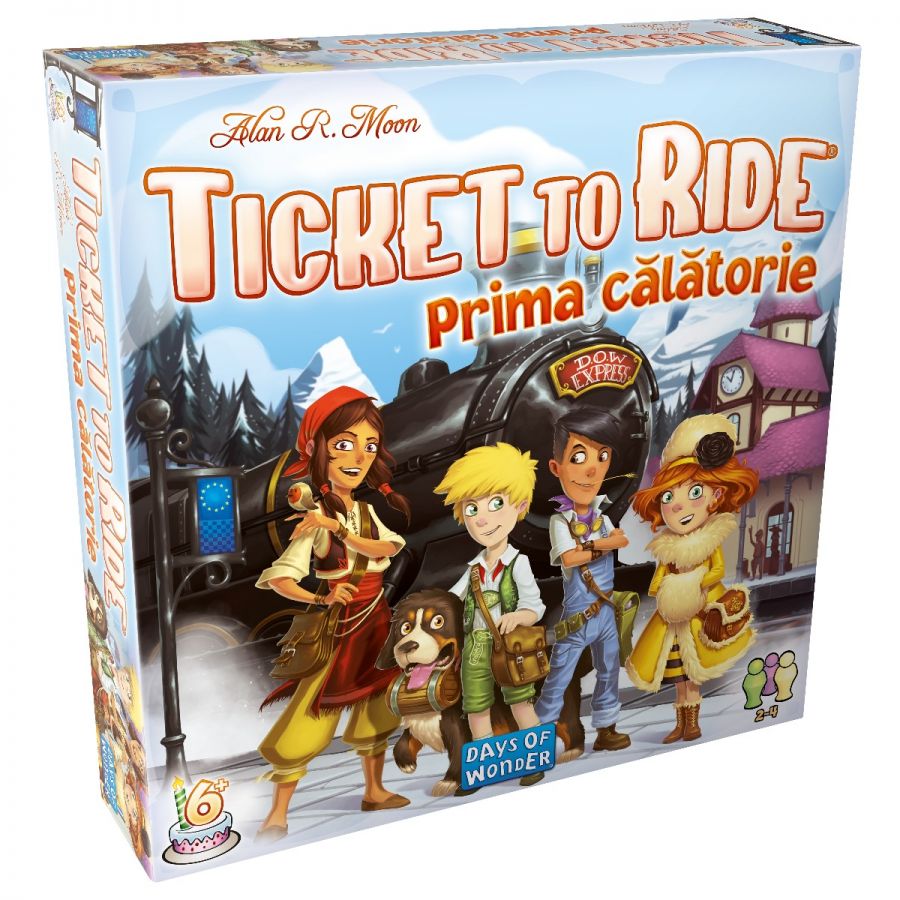 Joc - Ticket To Ride - Prima Calatorie | Days of Wonder