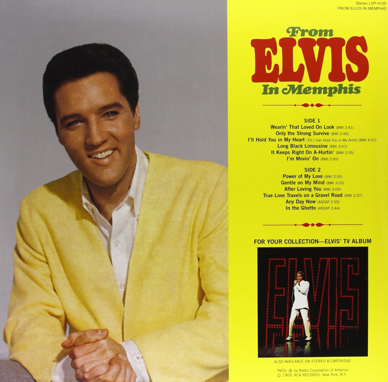 From Elvis In Memphis - Vinyl | Elvis Presley