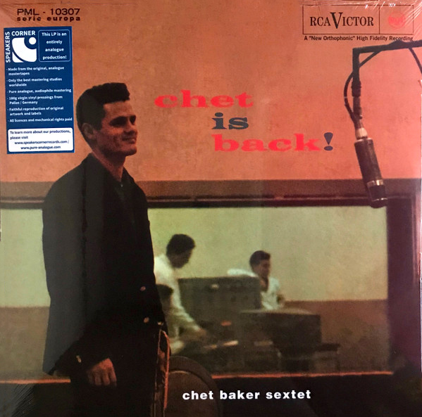 Chet Is Back - Vinyl | Chet Baker