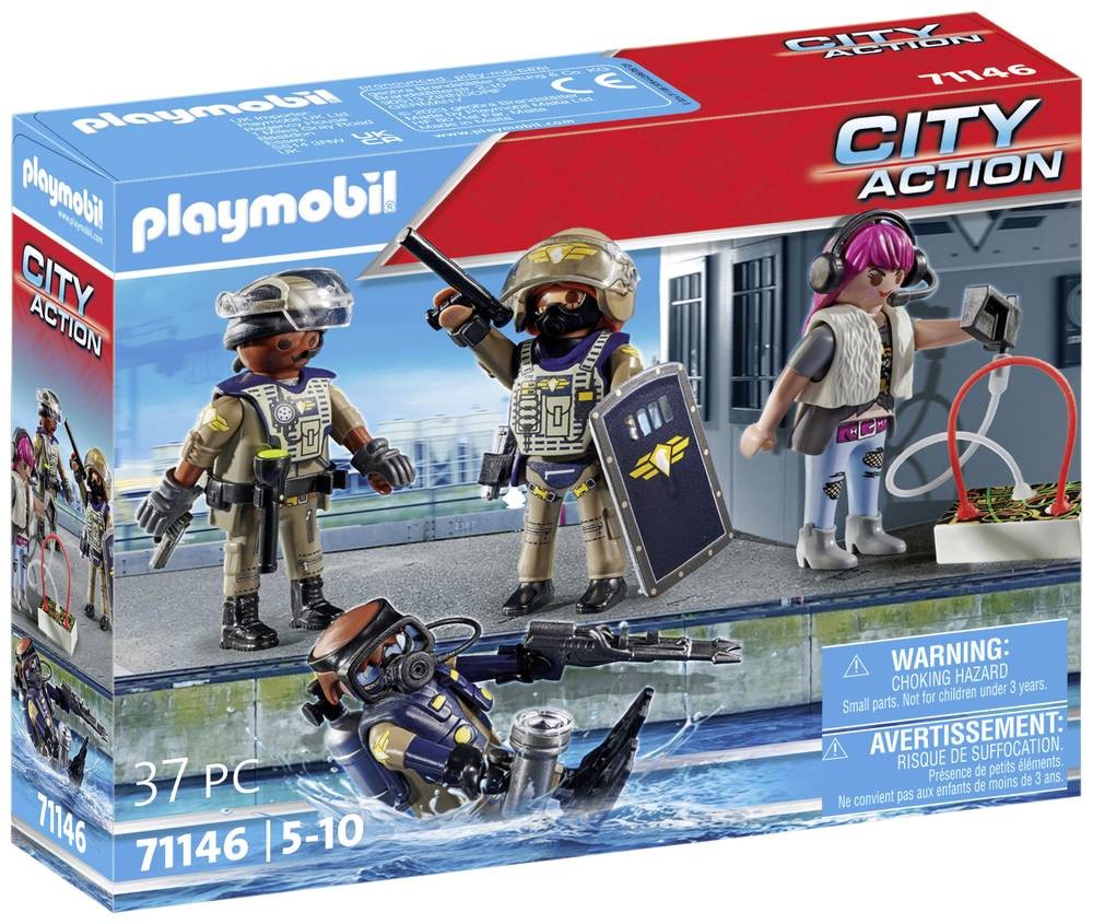 Set 4 figurine - Echipa SWAT | Playmobil - 2 | YEO