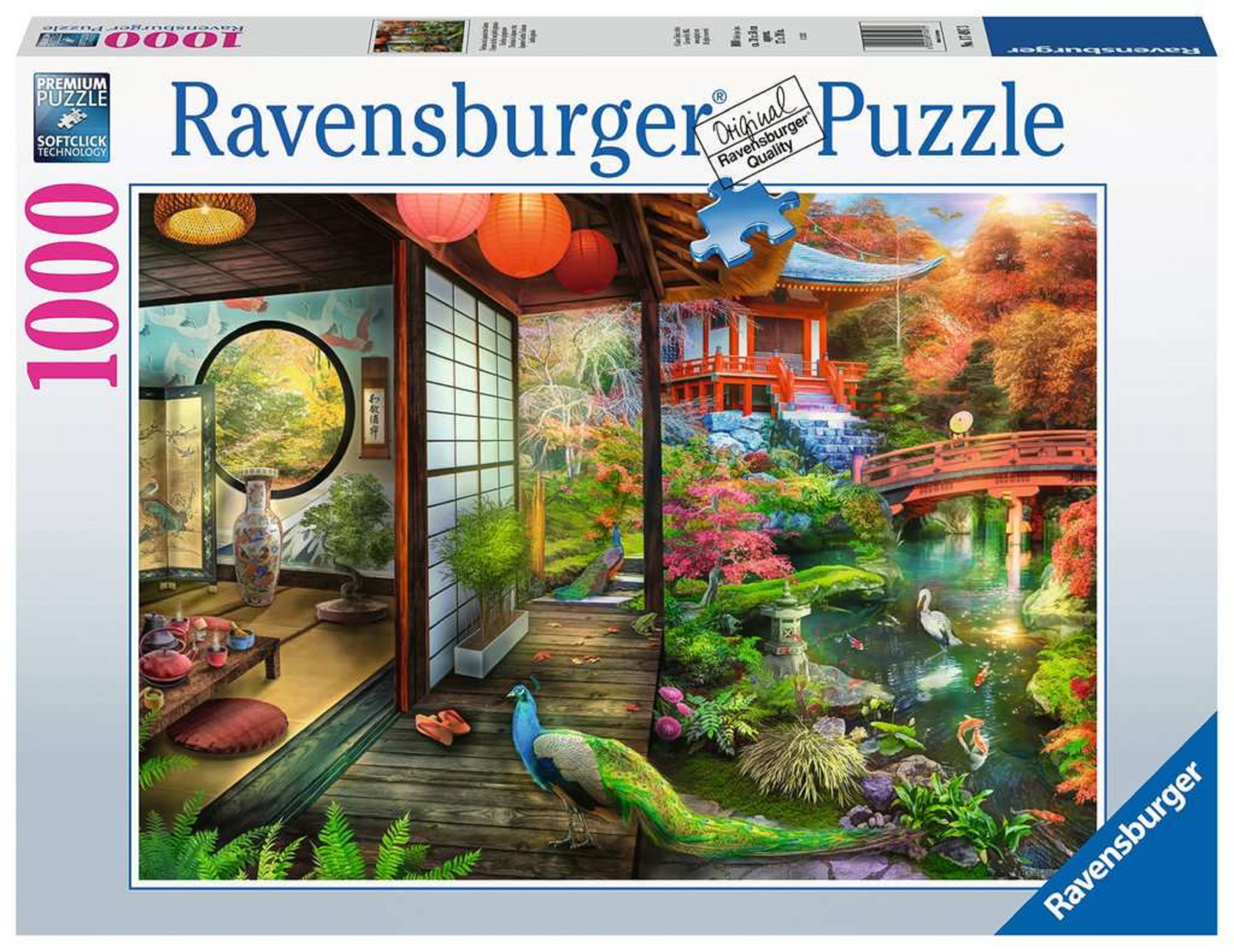 Puzzle 1000 piese - Gradina Japoneza | Ravensburger