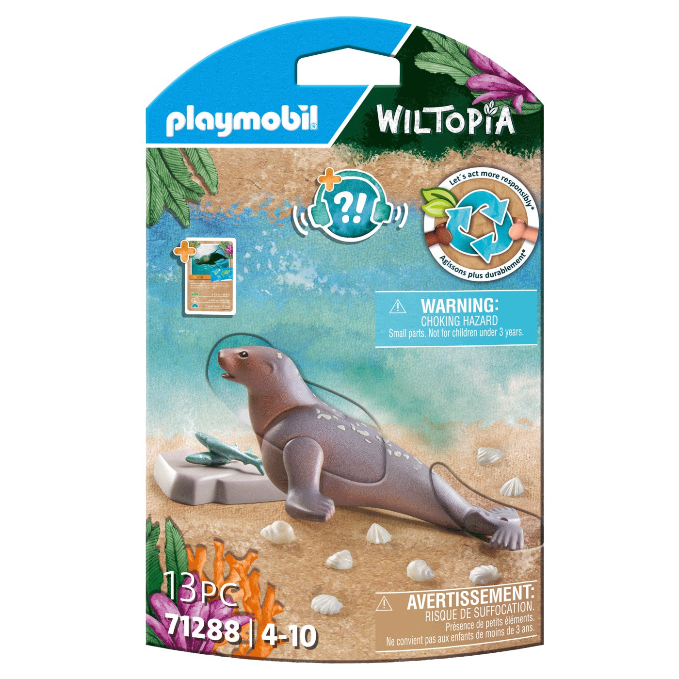 Figurina - Wiltopia - Leu de mare | Playmobil