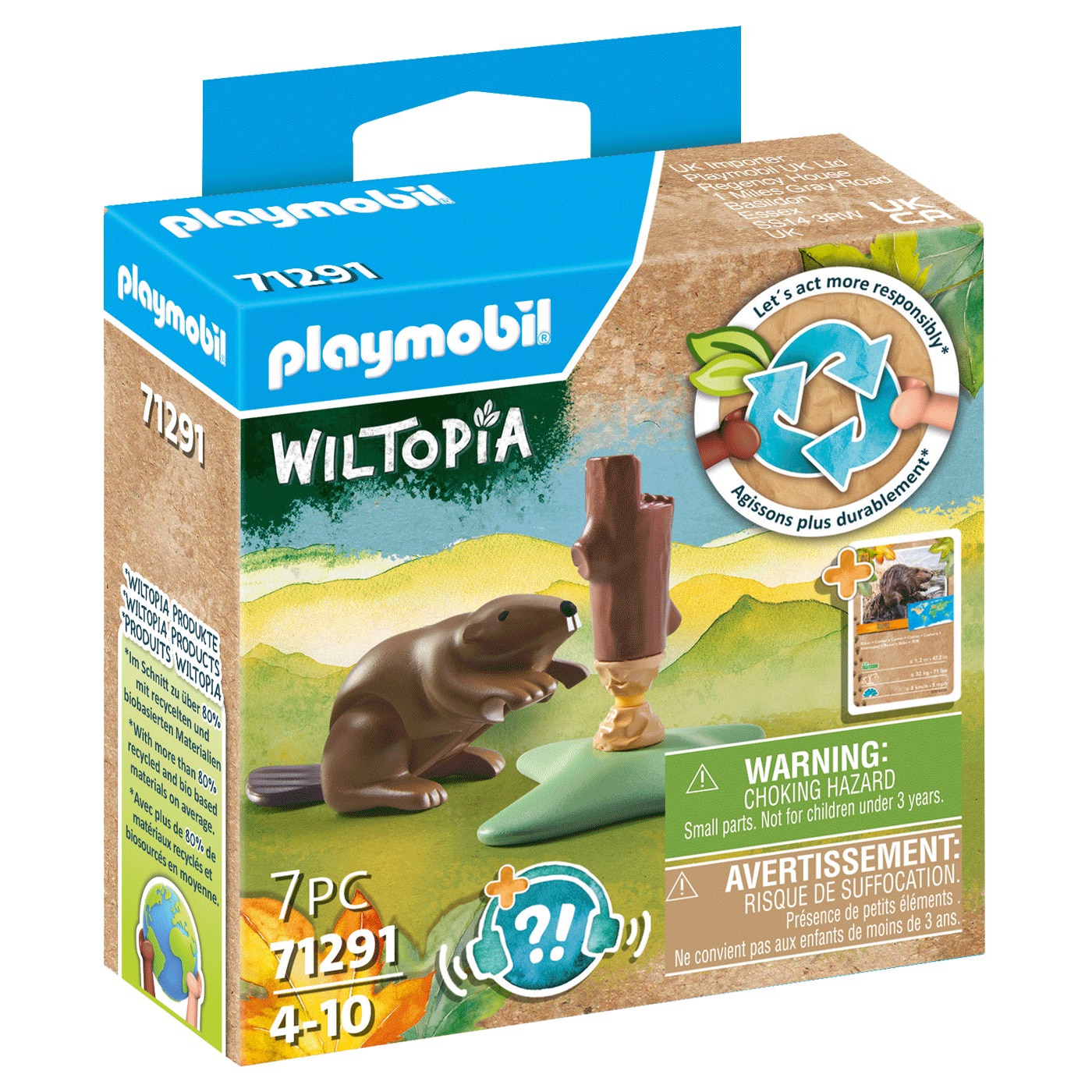 Figurina - Wiltopia - Castor | Playmobil