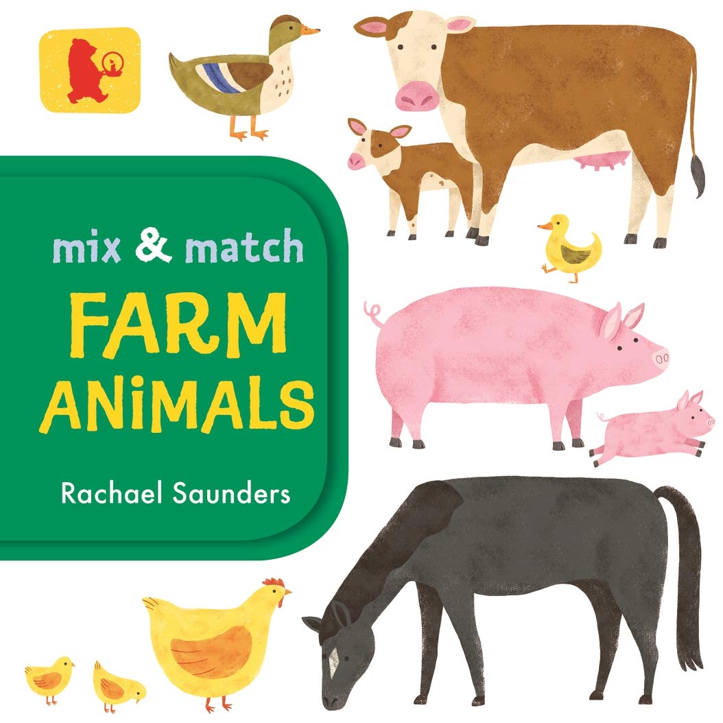 Vezi detalii pentru Mix and Match: Farm Animals | Rachael Saunders