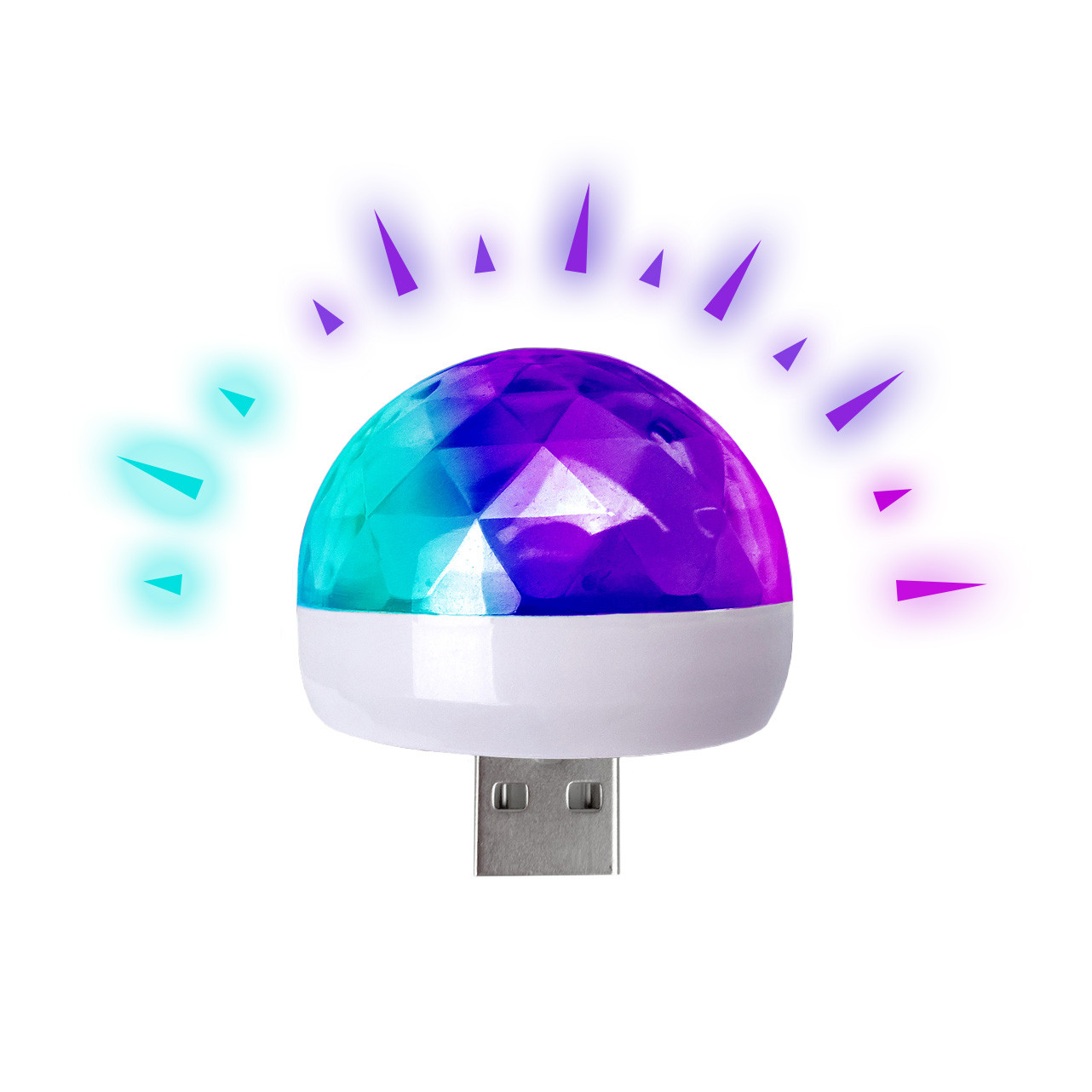 Lumina disco USB pentru telefon - Smartphone Disco Light | Winkee - 1 | YEO