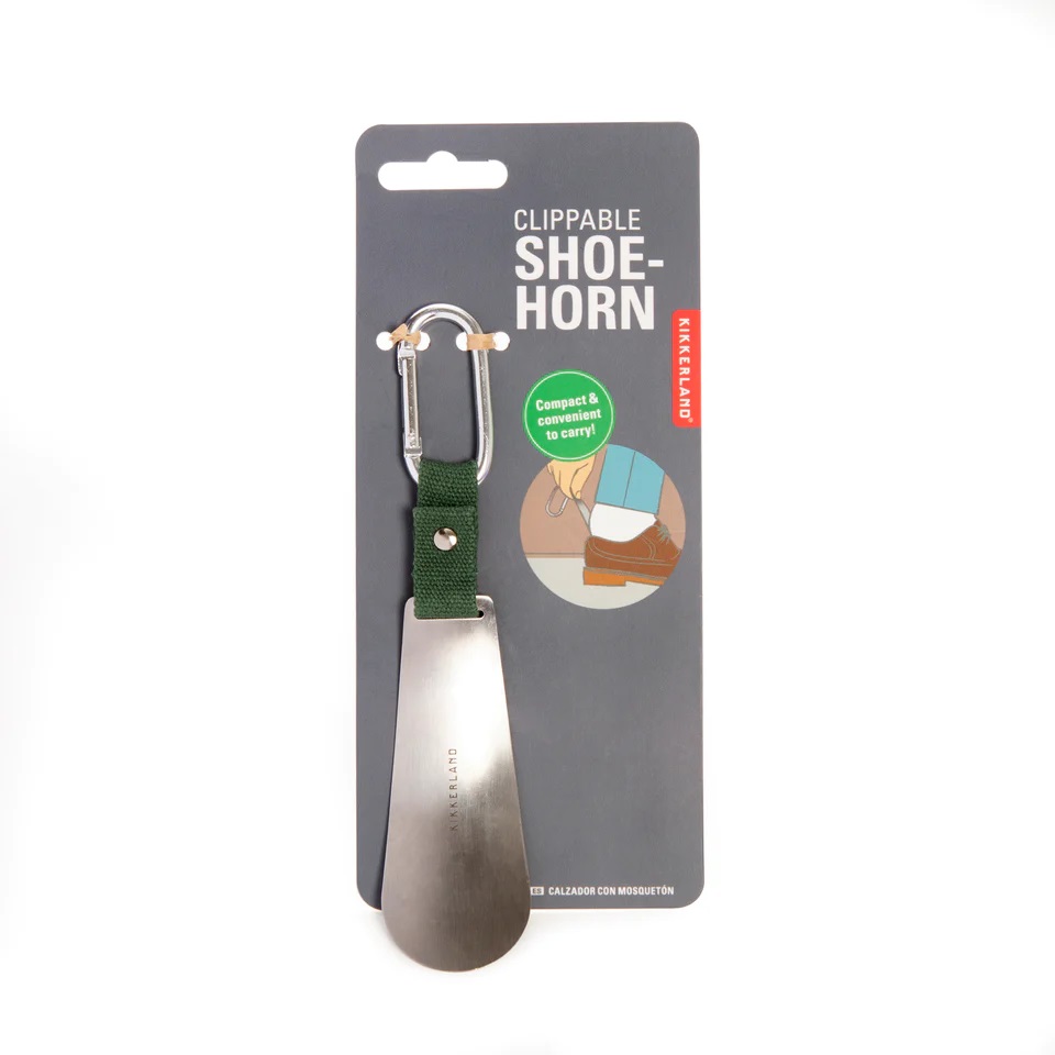 Incaltator cu carabina - Clippable Shoehorn | Kikkerland - 2 | YEO