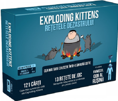 Joc - Retelele dezastrului | Exploding Kittens