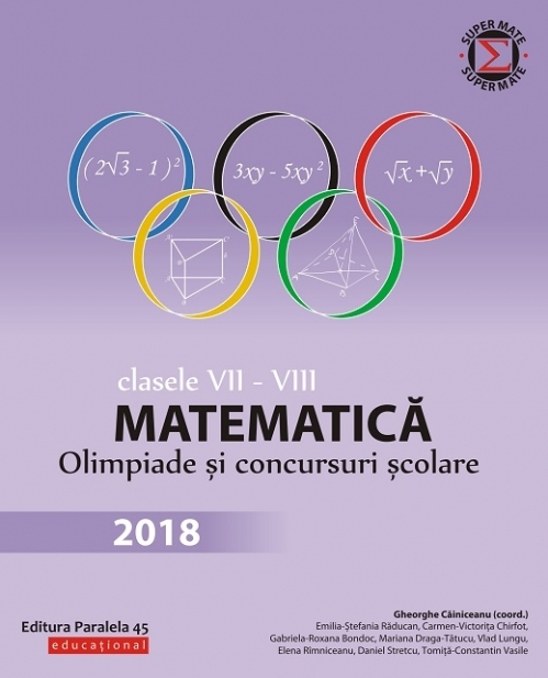 Matematica – Clasele VII-VIII | Gheorghe Cainiceanu carturesti.ro