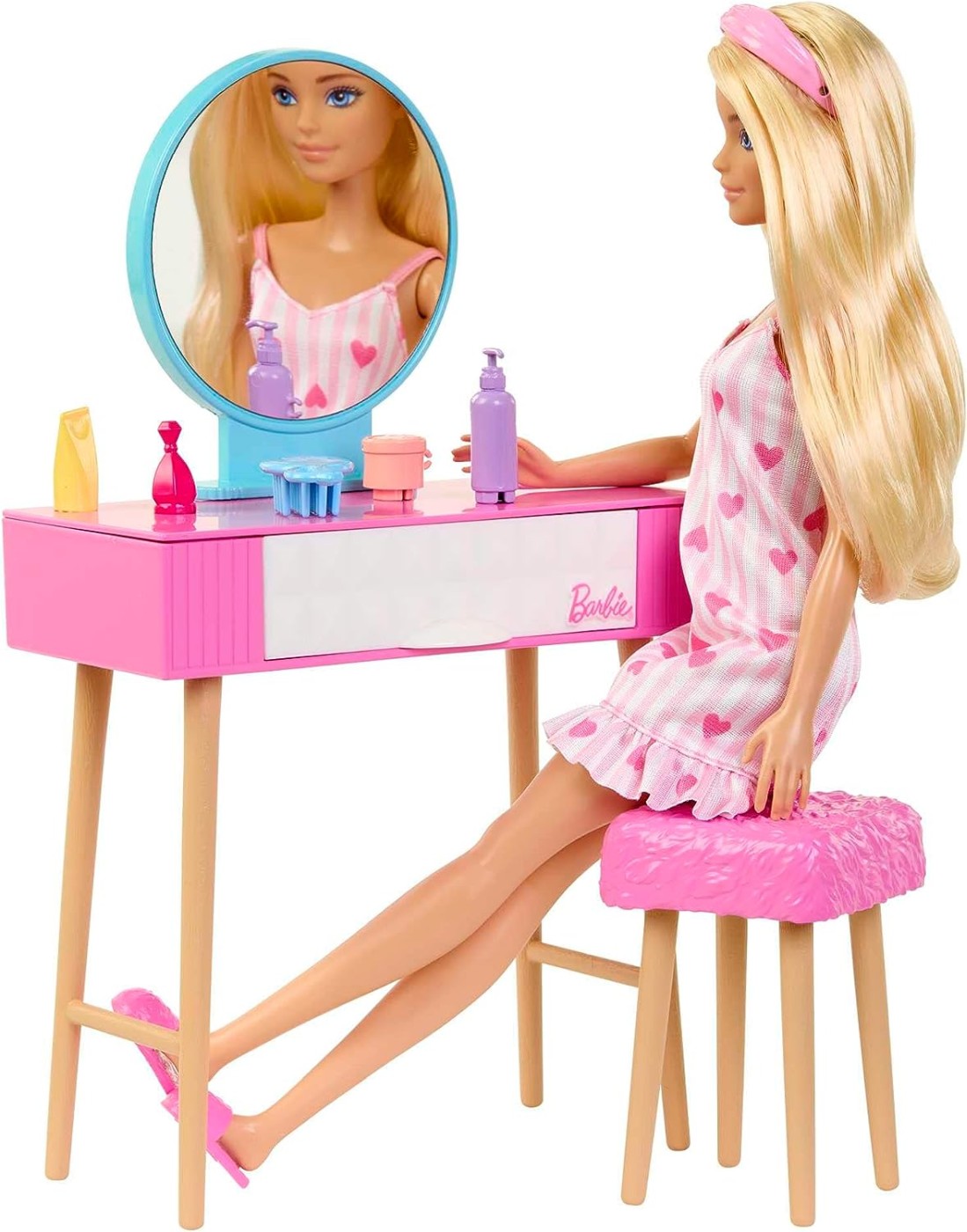 Set de joaca - Barbie si dormitorul | Mattel - 2 | YEO