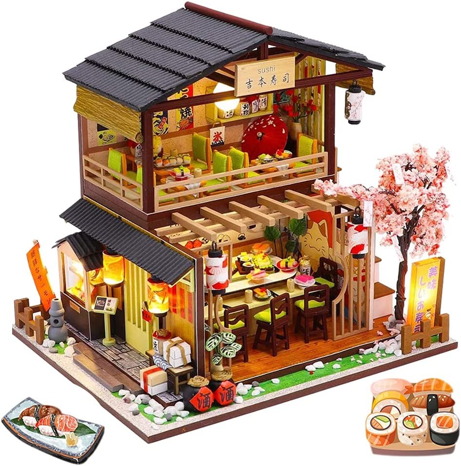  Puzzle 3D 205 piese - Sushi Bar | Cutebee 