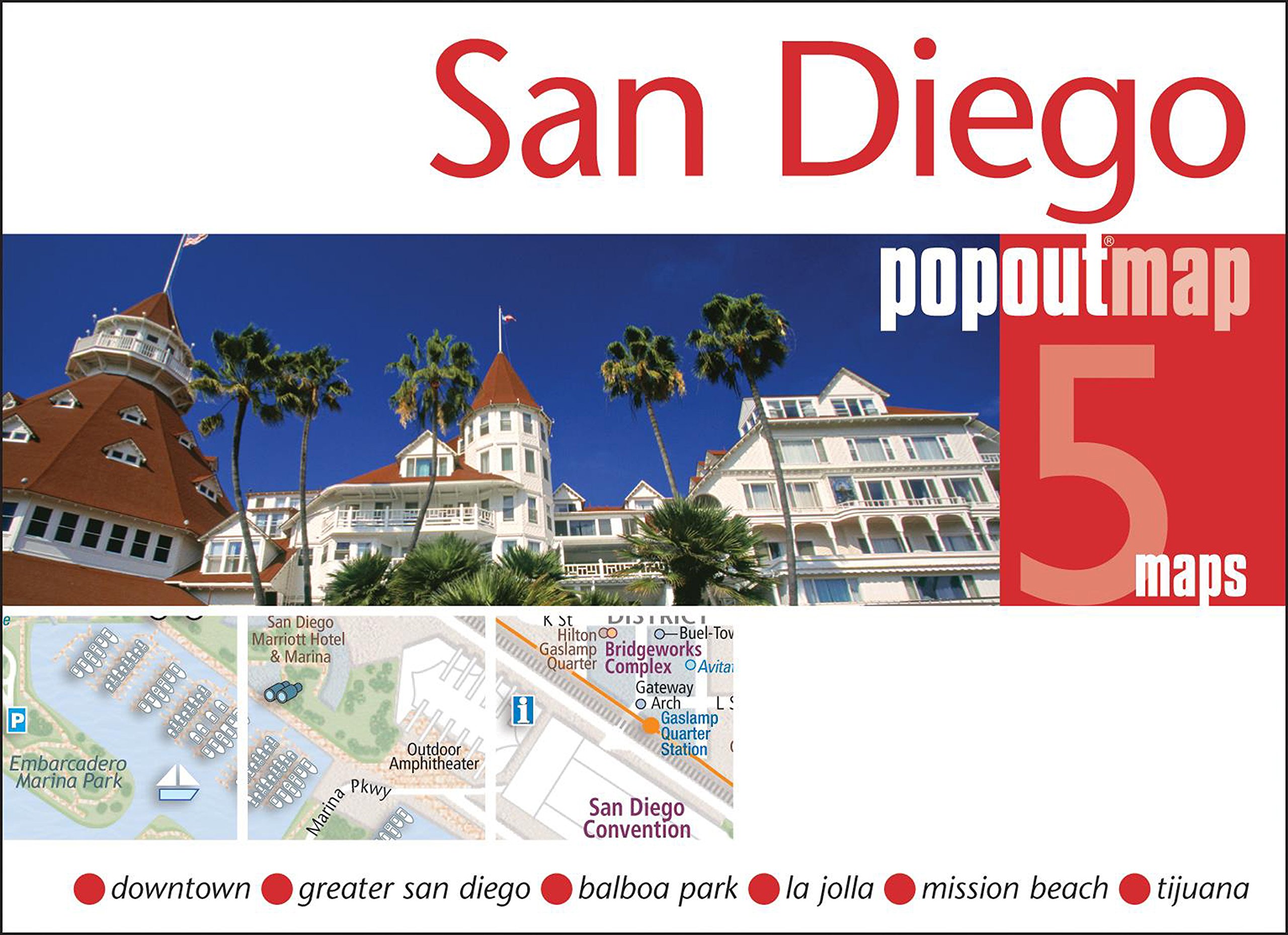 San Diego PopOut Map |