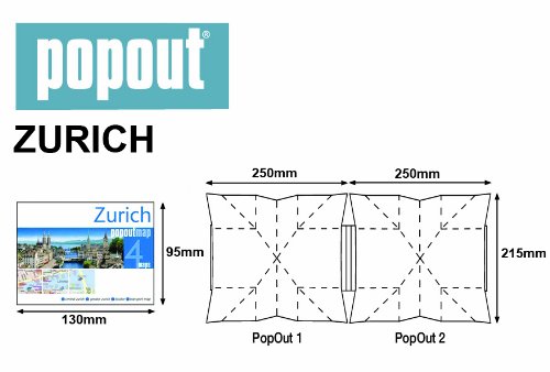 Zurich PopOut Map | PopOut Maps - 2 | YEO